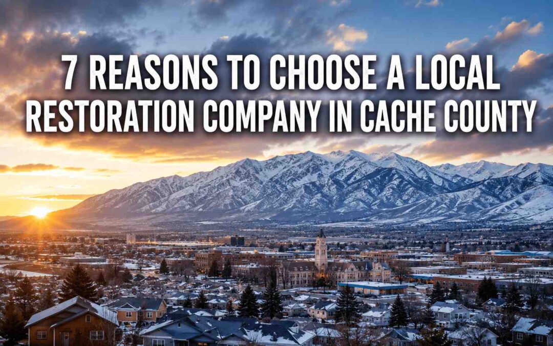 7 Reasons to Choose a Local Restoration Company in Cache County