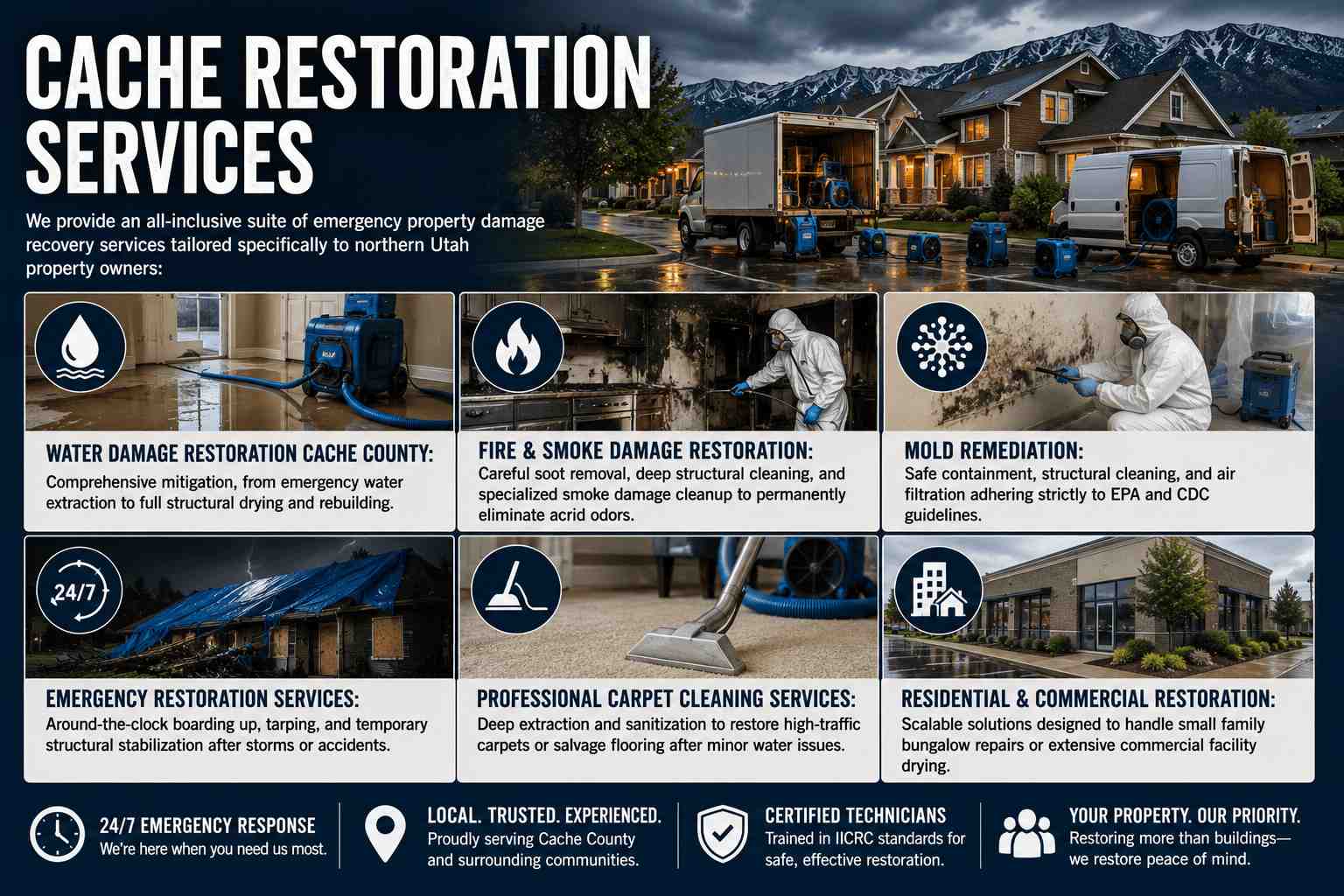 Why Local Expertise Matters Most for Cache County Property Restoration