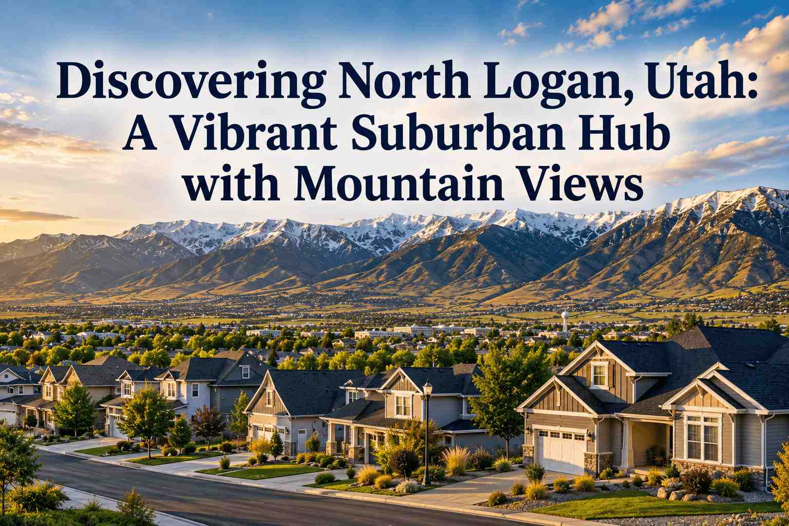 Discovering North Logan, Utah: A Vibrant Suburban Hub with Mountain Views