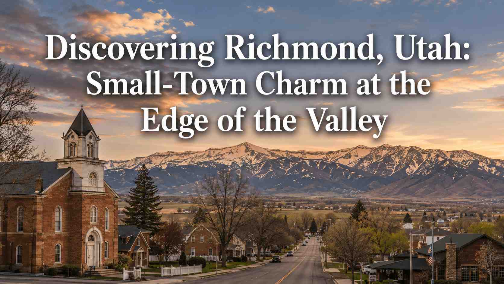 Discovering Richmond, Utah: Small-Town Charm at the Edge of the Valley