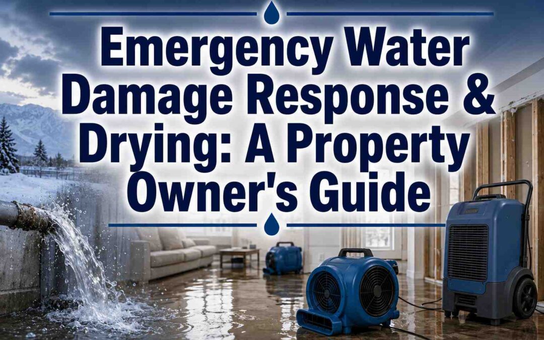 Emergency Water Damage Response & Drying: A Property Owner’s Guide