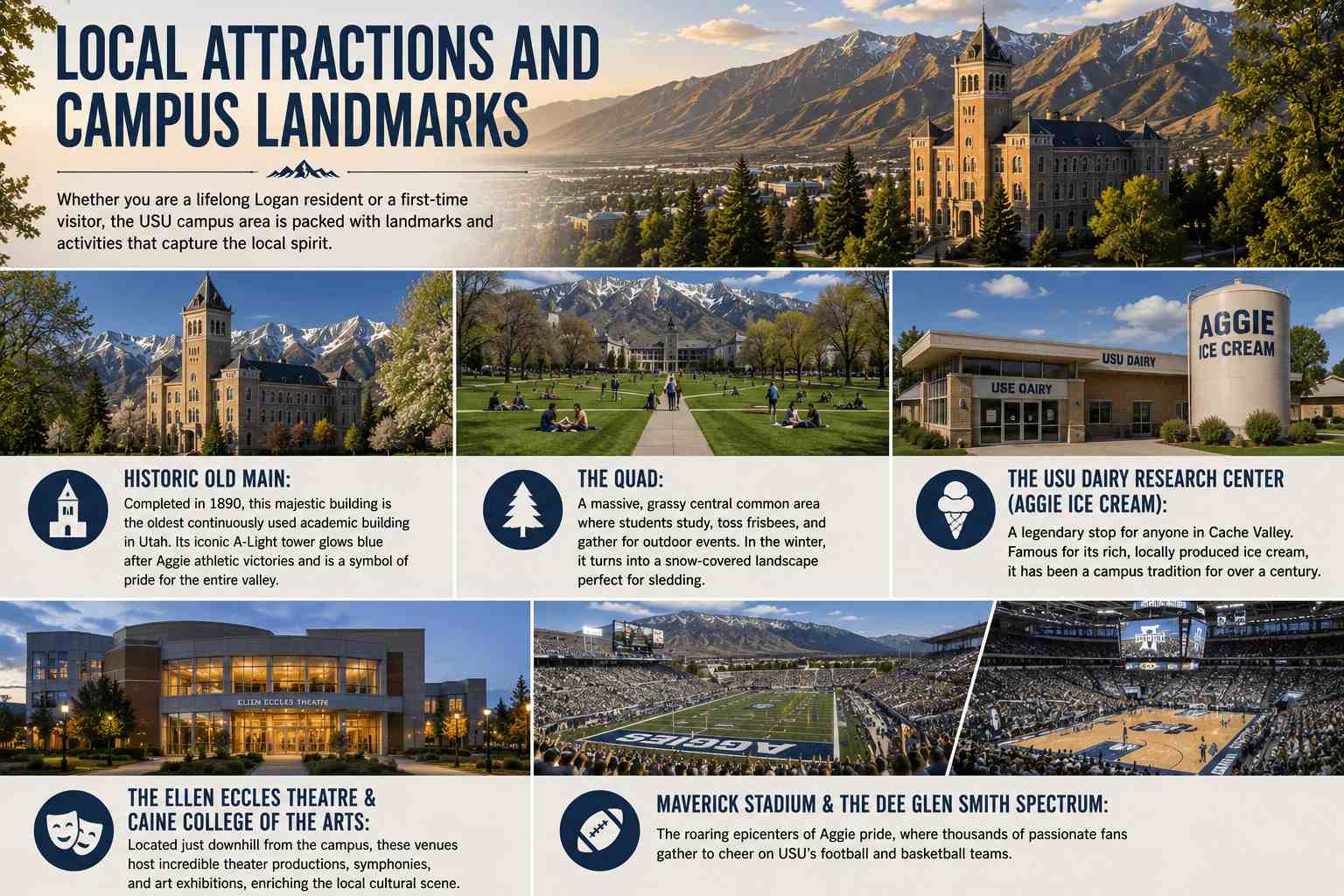Exploring Utah State University: The Heart of Logan’s Vibrant Campus Community