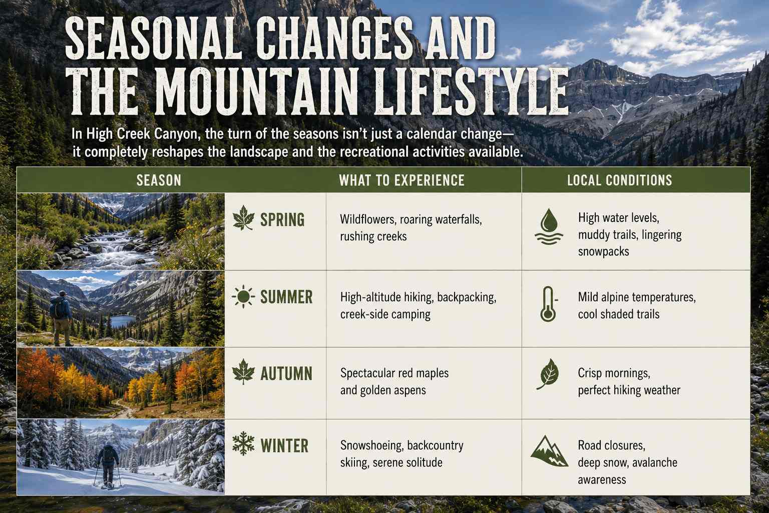 Discovering High Creek Canyon: Richmond’s Rugged Mountain Sanctuary