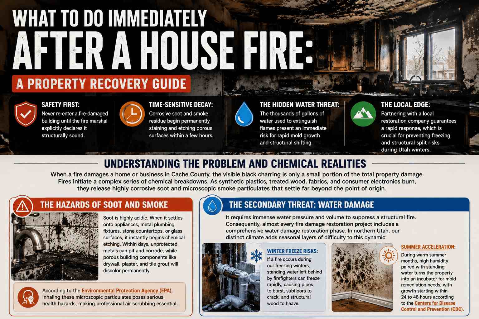 What to Do Immediately After a House Fire: A Property Recovery Guide