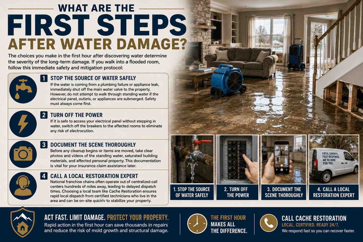 Emergency Water Damage Response & Drying: A Property Owner's Guide