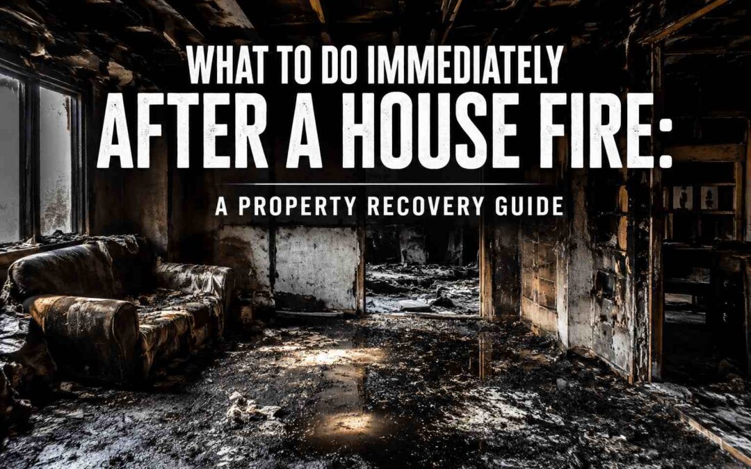 What to Do Immediately After a House Fire: A Property Recovery Guide