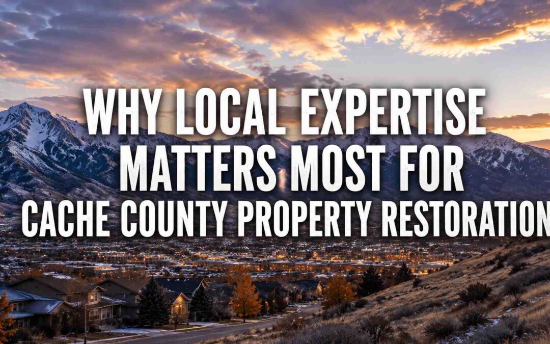 Why Local Expertise Matters Most for Cache County Property Restoration