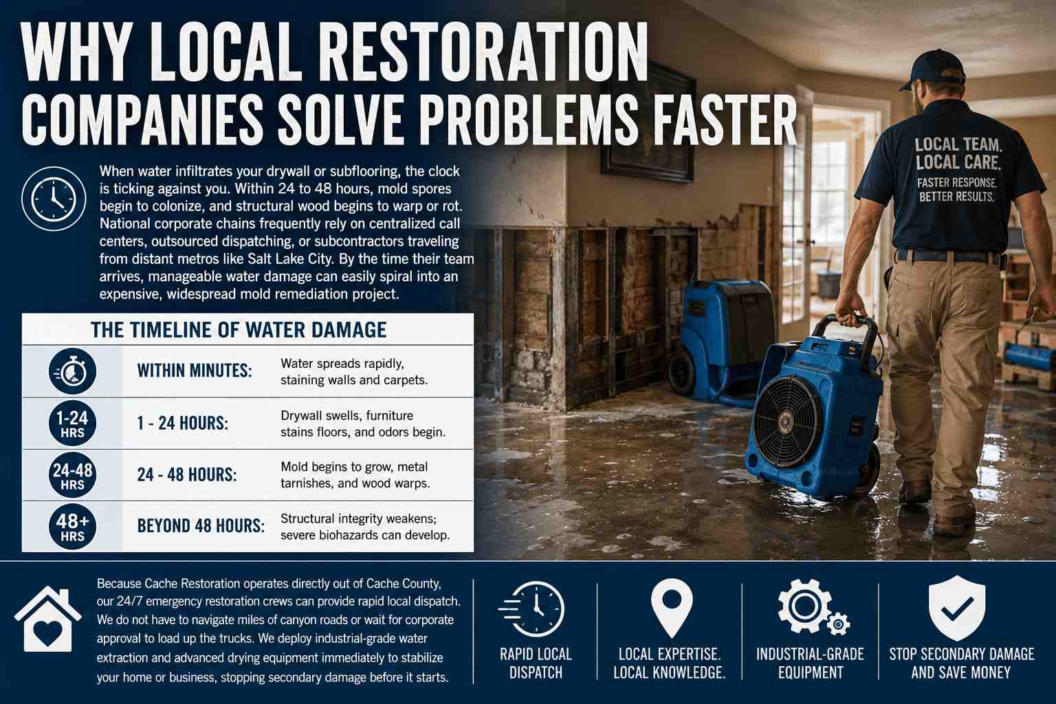 Why Local Expertise Matters Most for Cache County Property Restoration