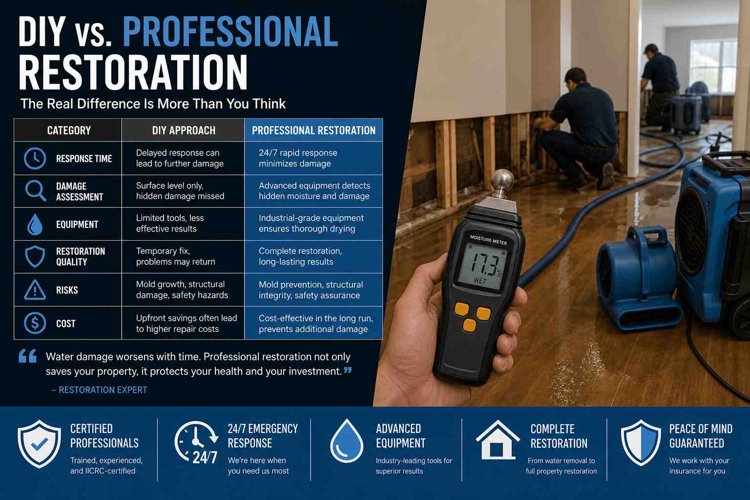 Preventing Mold After Water Damage in Cache County: A Property Owner's Guide
