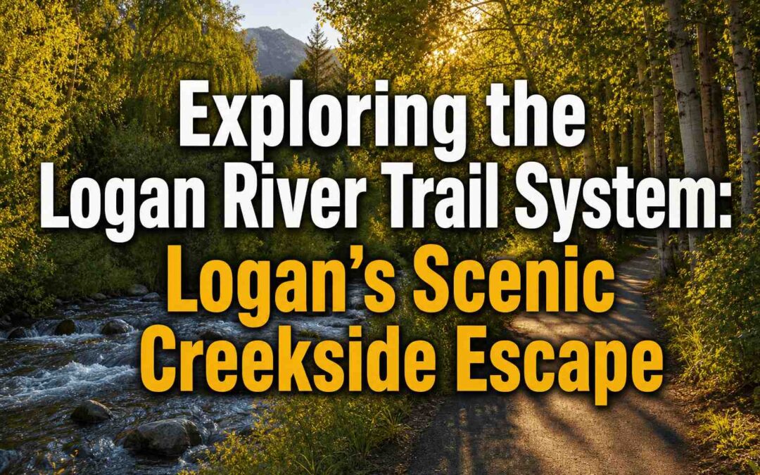 Exploring the Logan River Trail System: Logan’s Scenic Creekside Escape