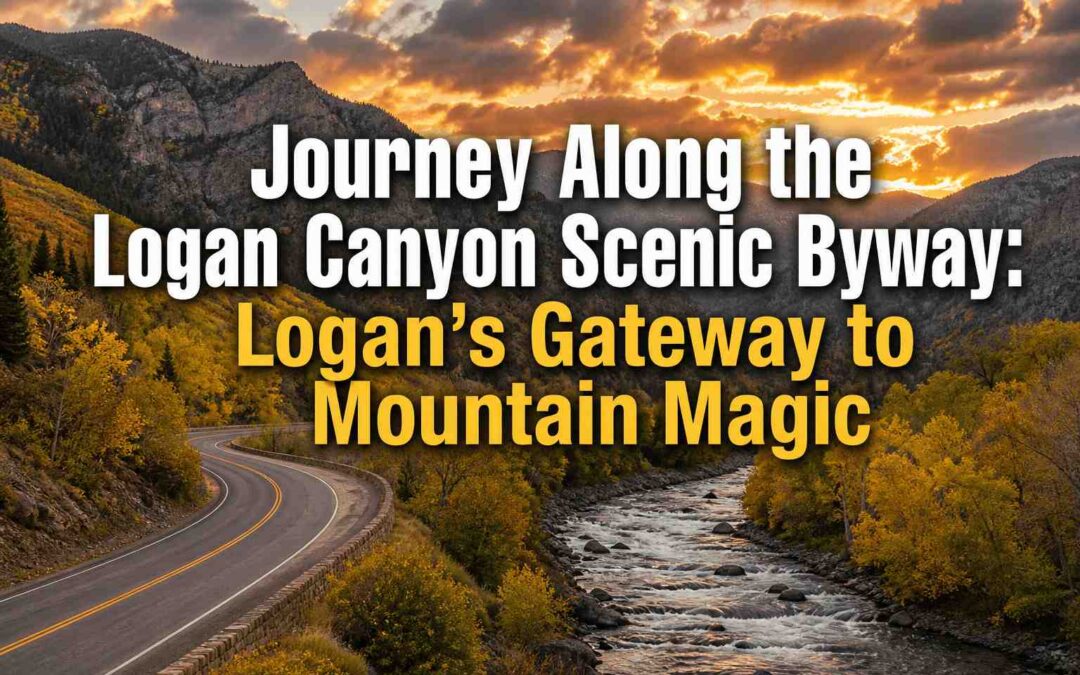 Journey Along the Logan Canyon Scenic Byway: Logan’s Gateway to Mountain Magic