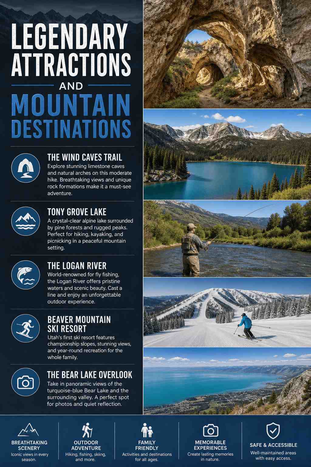 Journey Along the Logan Canyon Scenic Byway: Logan’s Gateway to Mountain Magic