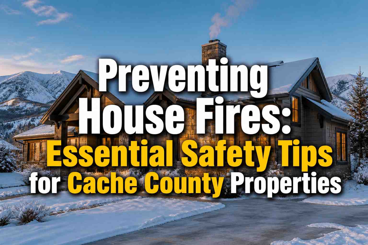 Preventing House Fires: Essential Safety Tips for Cache County Properties Preventing House Fires: Essential Safety Tips for Cache County Properties