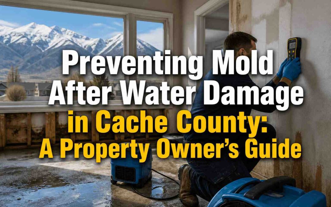 Preventing Mold After Water Damage in Cache County: A Property Owner’s Guide