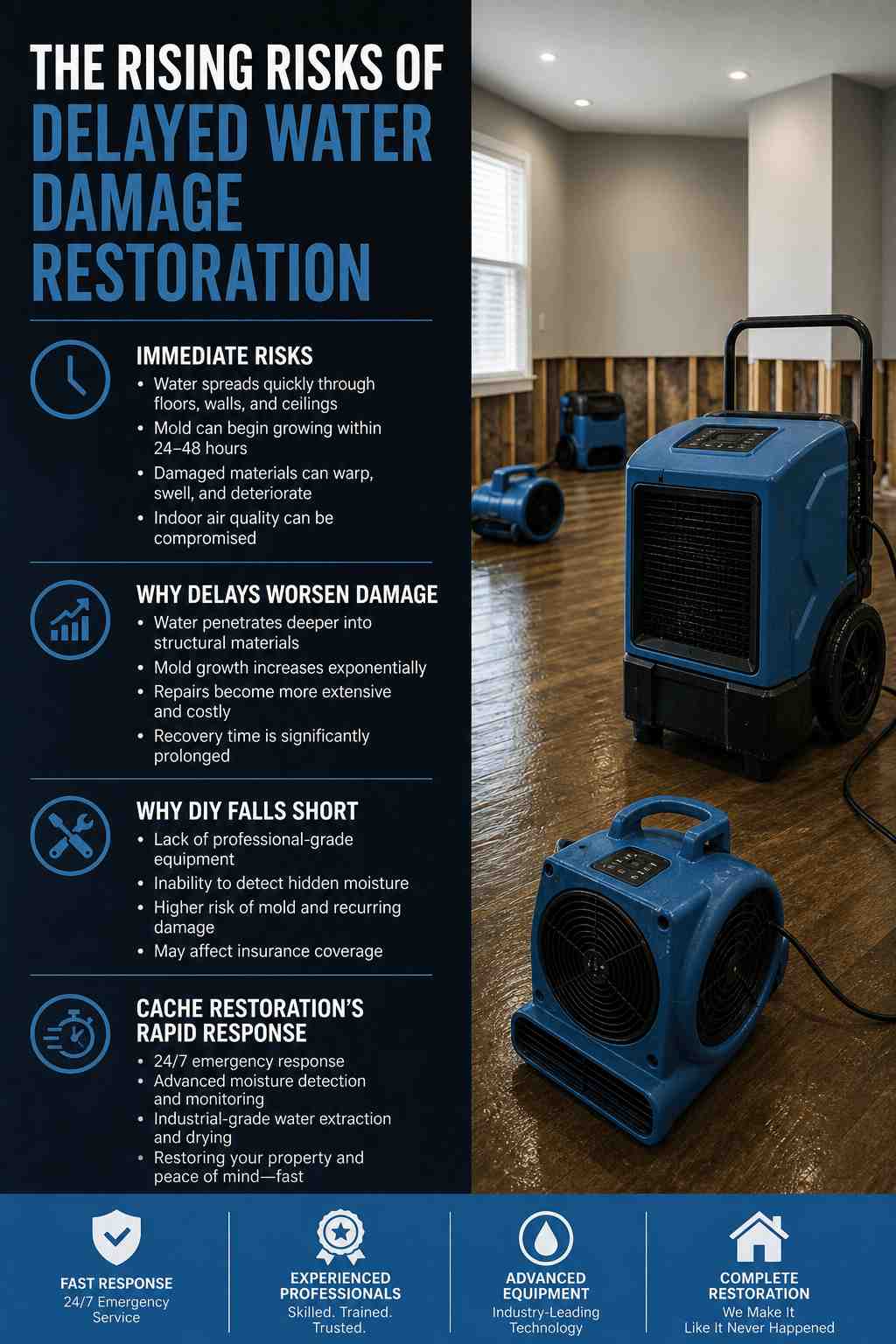 Preventing Mold After Water Damage in Cache County: A Property Owner's Guide