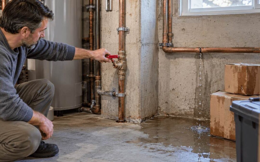 Burst Pipe at Home: What to Do in the First Hour?