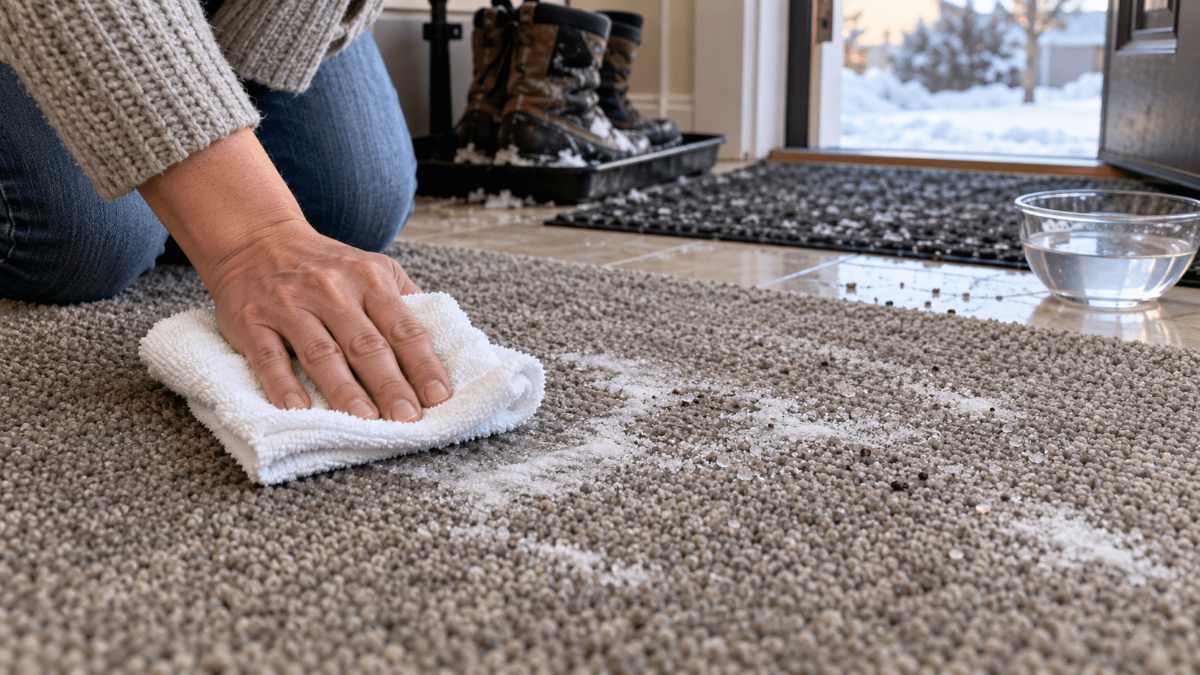Salt Stains on Carpet How to Handle Winter Salt in Cache Valley